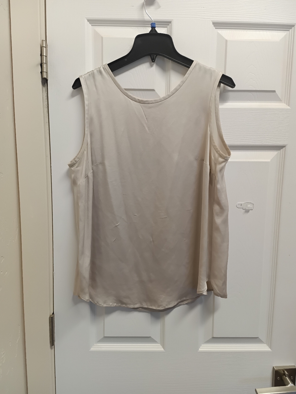 Sleeveless Cream Blouse - Timeless Women's Top